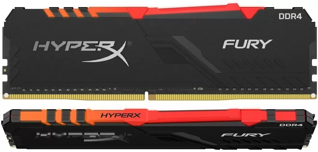 Memorie Kingston HyperX Fury RGB 16GB DDR4-3000MHz, CL15-17-17, 1.35V