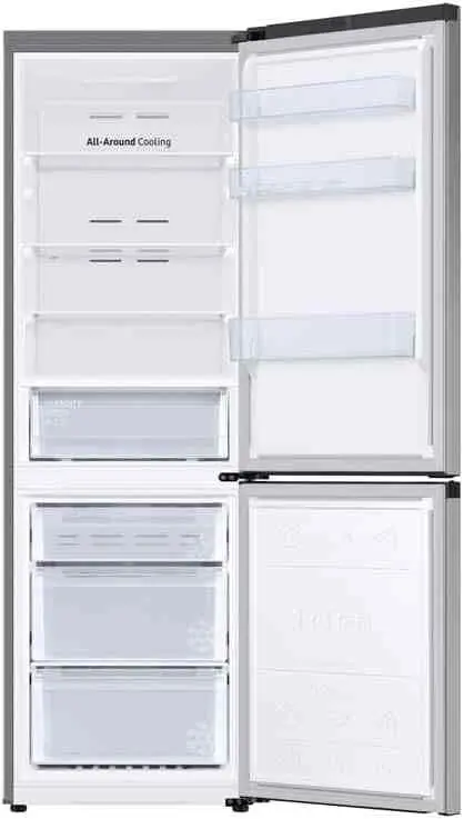 Холодильник Samsung RB34C600ESA/EF, нержавеющая сталь