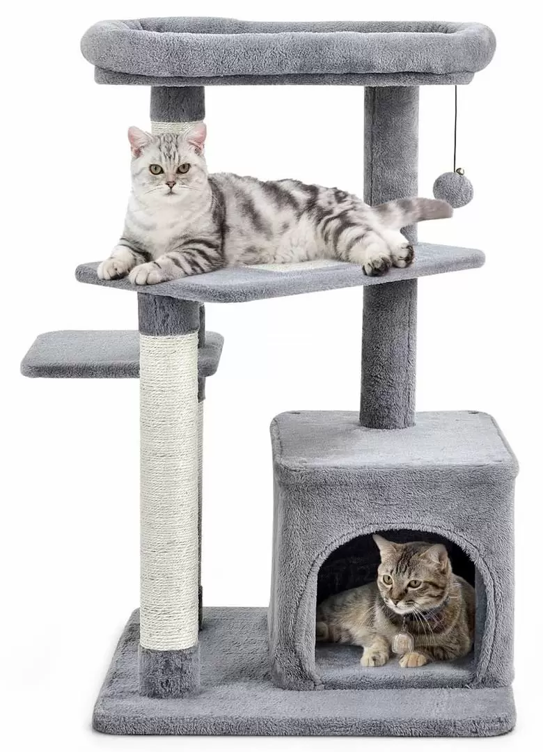 Когтеточка для кошек Costway PS7440GR, серый