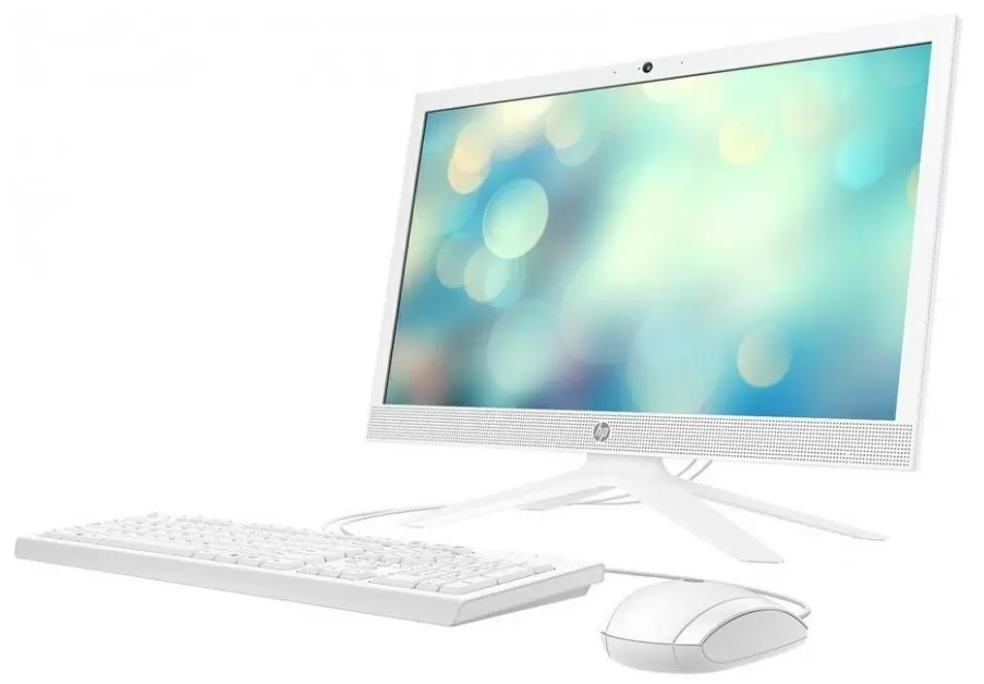 Моноблок HP 21 5D1R0EA (20.7"/FHD/Pentium J5040/4ГБ/256ГБ/Intel UHD 600), белый