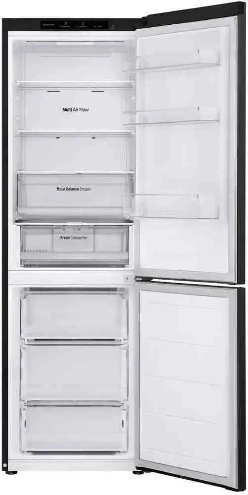 Холодильник LG GBV3100EEP, черный