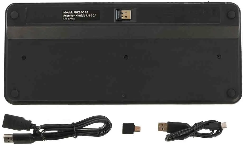 Tastatură A4Tech FBK36C AS, negru