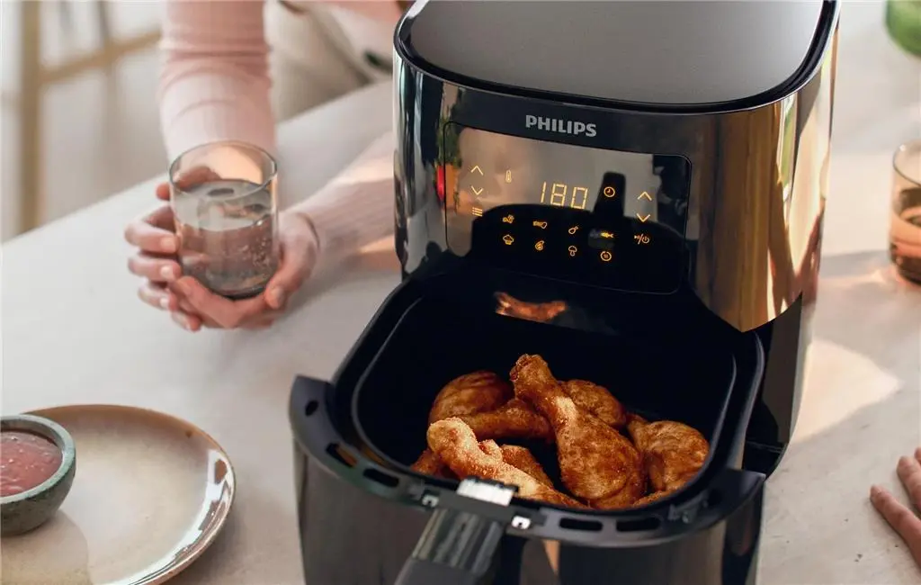 Аэрогриль Philips HD9252/70, черный на tehnoparc.md Аэрогриль Philips HD9252/70, черный