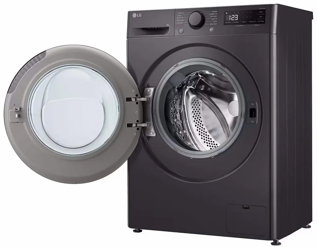 Стиральная машина LG F2WR508S2M, черный на tehnoparc.md Стиральная машина LG F2WR508S2M, черный