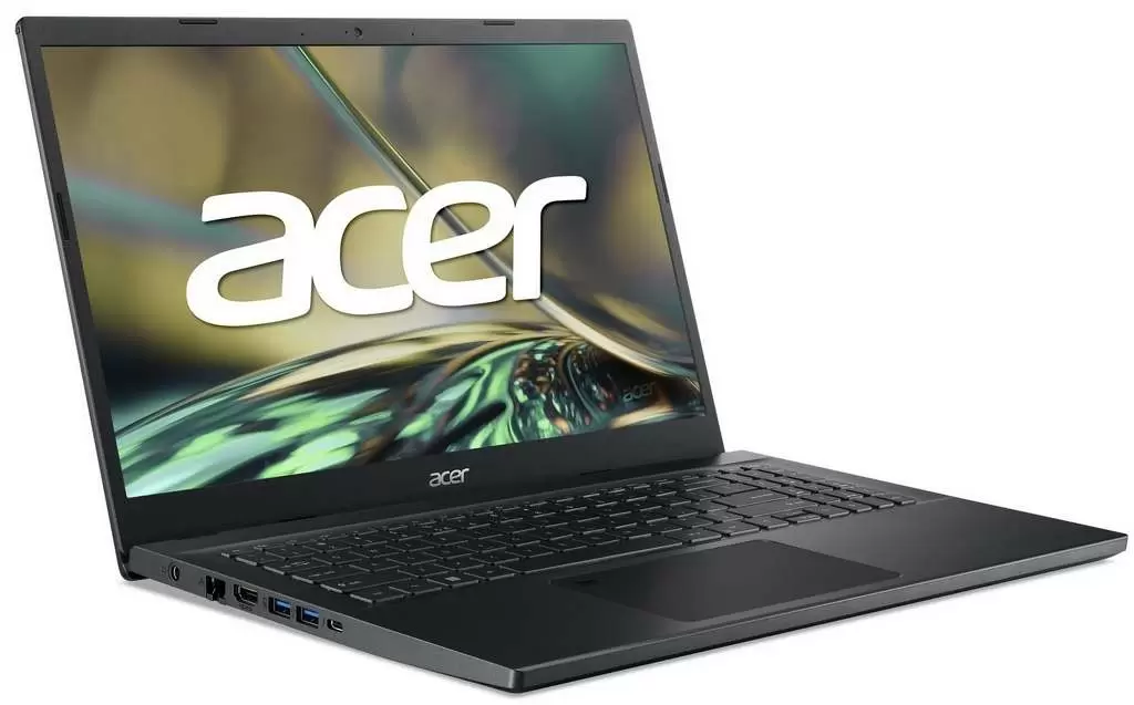 Ноутбук Acer Aspire A715-76G NH.QMFEU.002 (15.6"/FHD/Core i5-12450H/16GB/1TB/GeForce RTX 3050 4GB GDDR6), черный