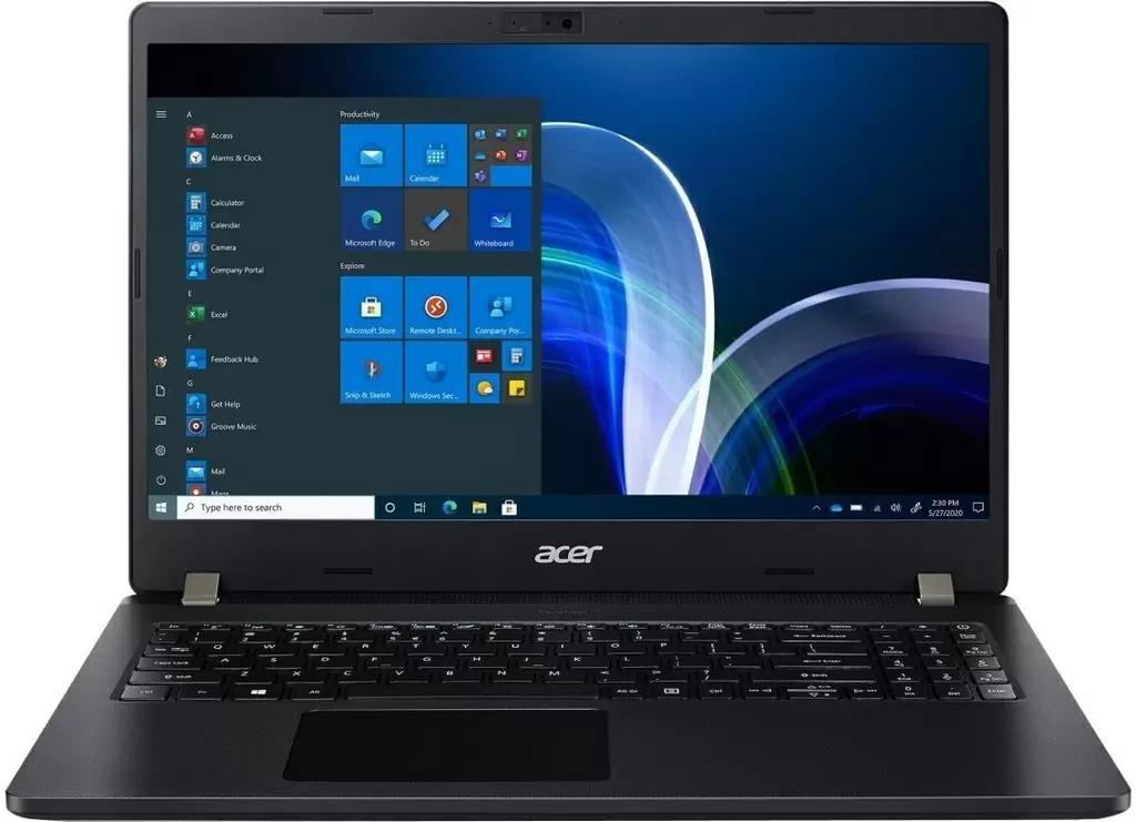 Laptop Acer Travel Mate TMP215-41 (15.6"/FHD/Ryzen 3 PRO 5450U/8GB/128GB+512GB/AMD Radeon/Win11Pro), negru