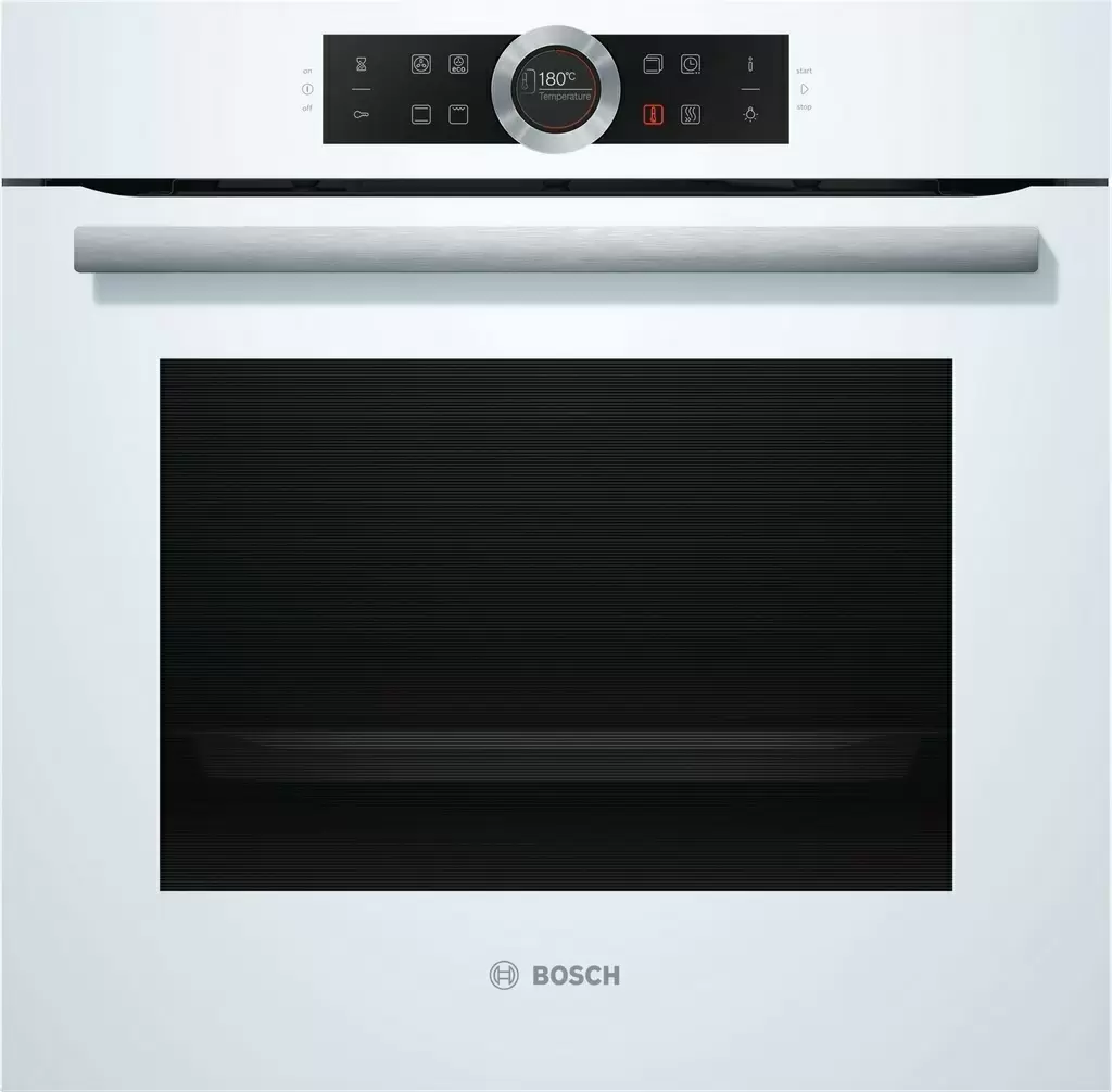 Электрический духовой шкаф Bosch HBG634BW1, белый