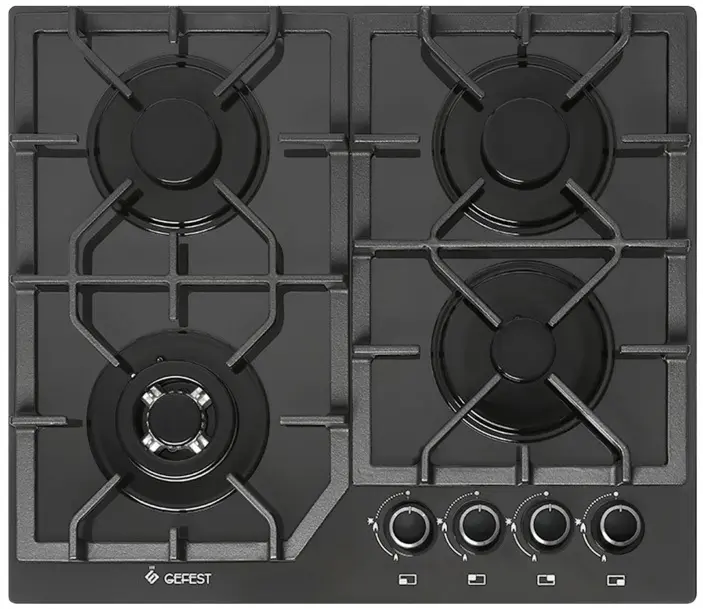 Plită incorporabilă cu gaz Gefest PVG 2232-01 K56, negru