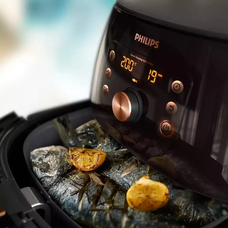 Friteuză Philips HD9867/90, negru