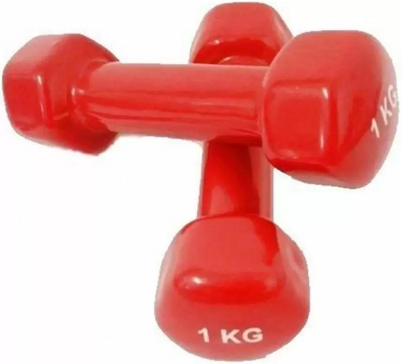 Halteră Dayu Fitness DY-PV-02 2x1kg, roșu