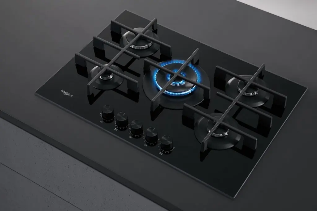Газовая панель Whirlpool AKWL 728 NB, черный