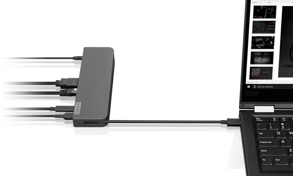 Stație de andocare Lenovo ThinkPad USB-C Mini Dock, negru