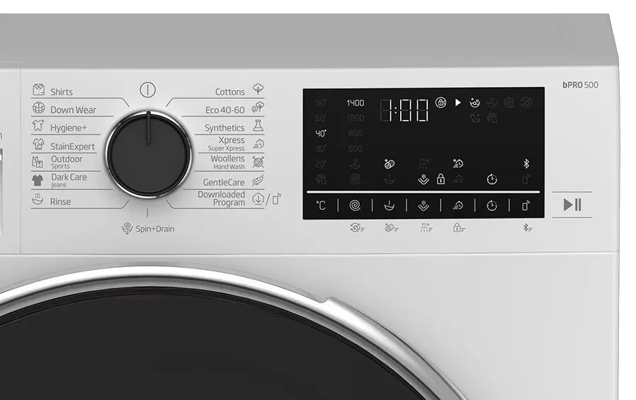 Стиральная машина Beko B5WFU79418WB, белый на tehnoparc.md Стиральная машина Beko B5WFU79418WB, белый
