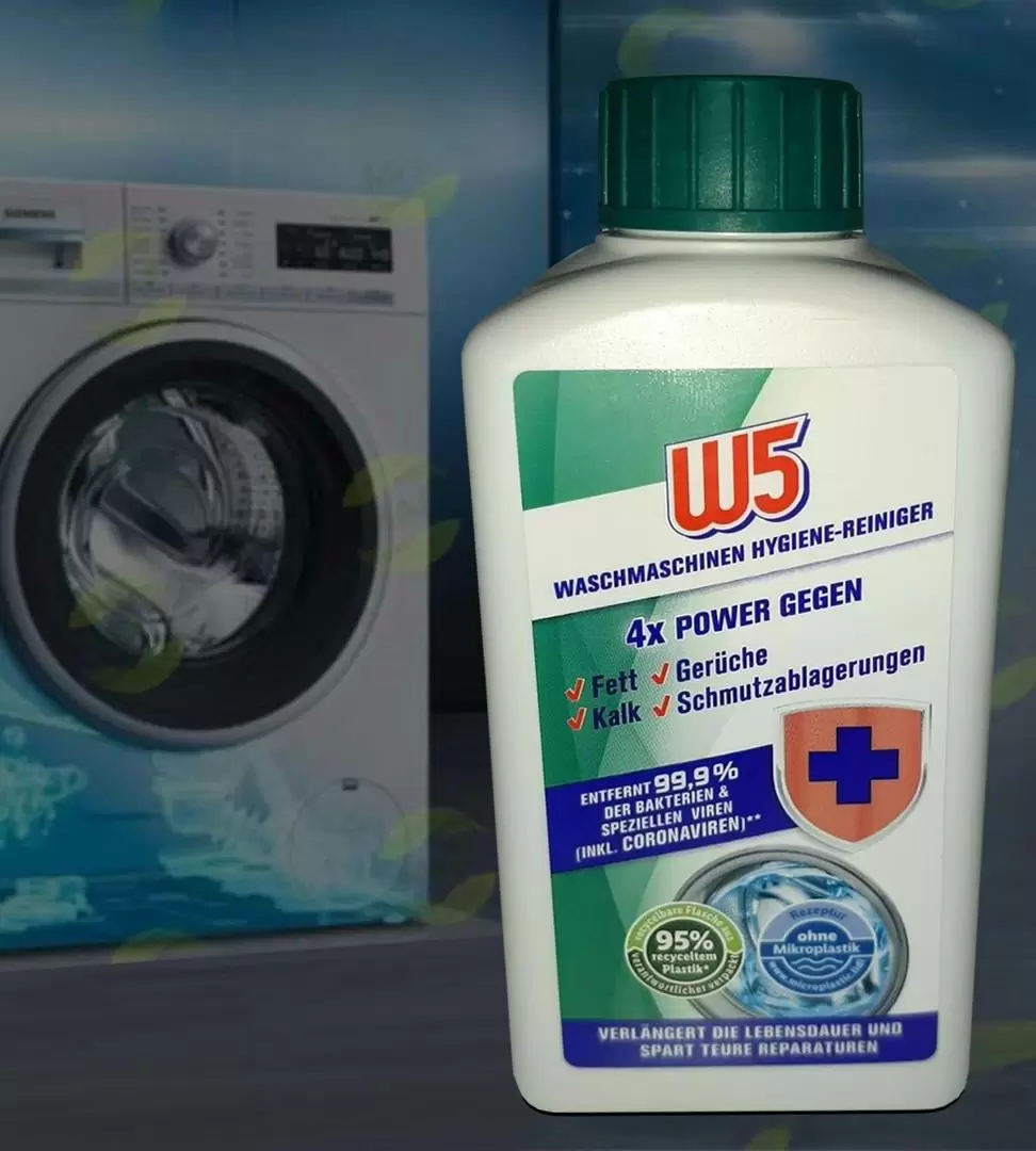 Soluție anticalcar pentru mașini de spălat W5 Waschmaschinen Hygiene-Reiniger 250ml