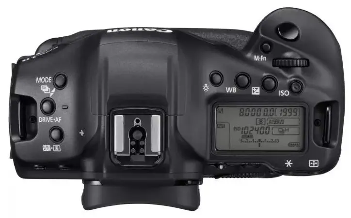 Зеркальный фотоаппарат Canon EOS 1D X Mark III, Body, черный на tehnoparc.md Зеркальный фотоаппарат Canon EOS 1D X Mark III, Body, черный