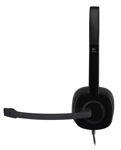 Наушники Logitech Stereo Headset H151, черный