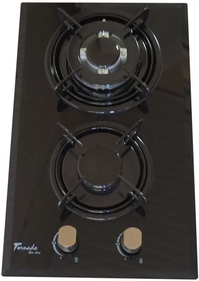 Газовая панель Tornado TR322EN Eco BL, черный на tehnoparc.md Газовая панель Tornado TR322EN Eco BL, черный