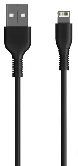 Cablu USB WK Design Orispeed 1M Lightning, negru