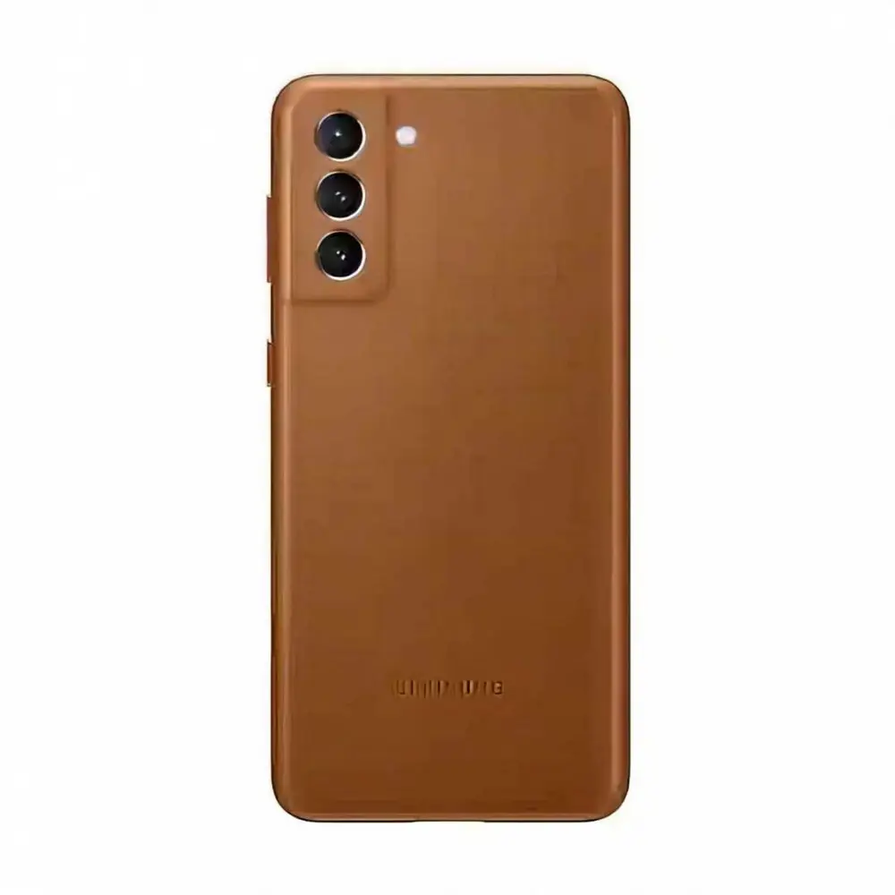 Husă de protecție Samsung Leather Cover Galaxy S21+, cafeniu