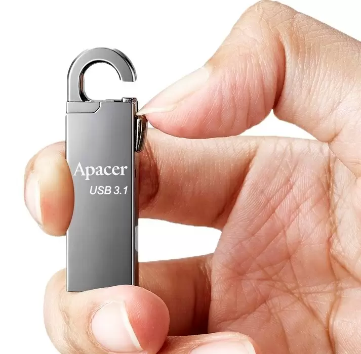 Flash USB Apacer AH15A 128GB, gri