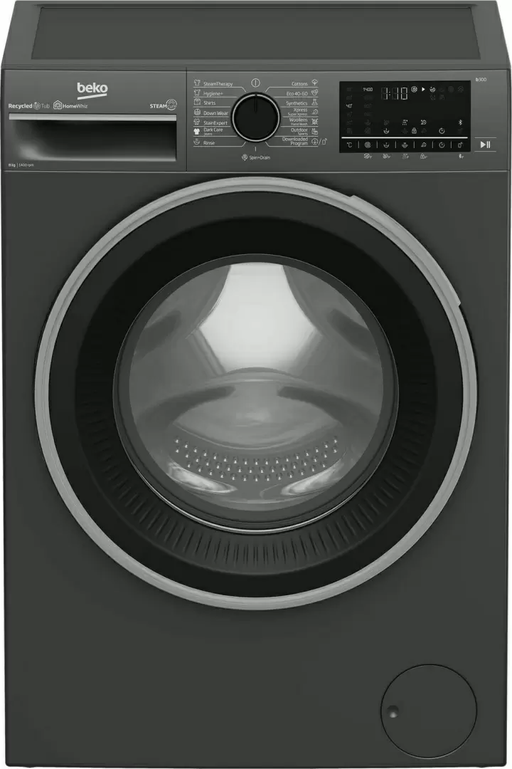 Maşină de spălat rufe Beko B5WFU58415M, gri
