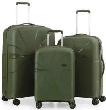 Set de valize CCS 5264 Set, kaki pe tehnoparc.md Set de valize CCS 5264 Set, kaki