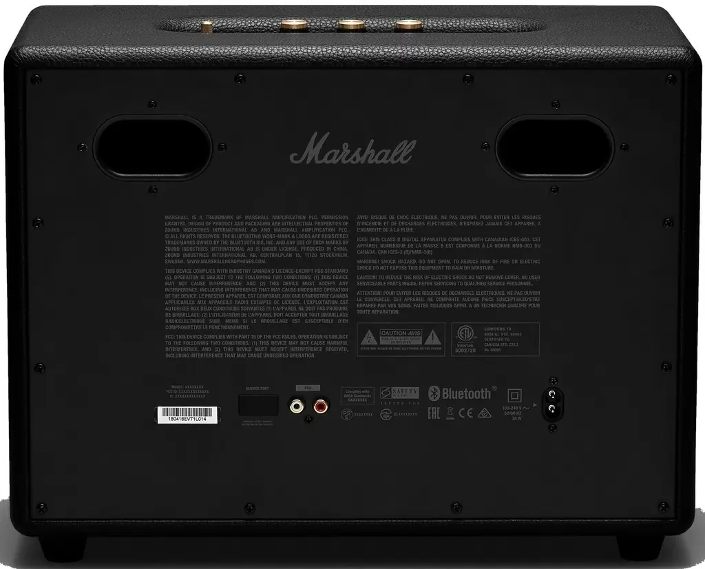 Портативная колонка Marshall Woburn II, черный