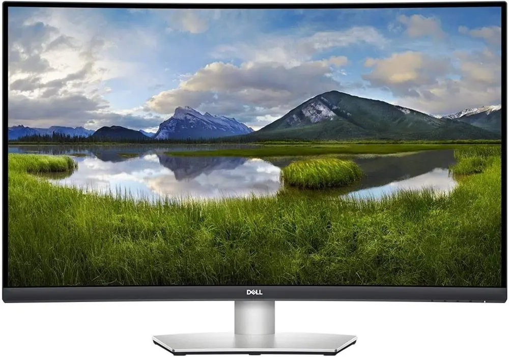 Monitor Dell S3221QS, negru/argintiu