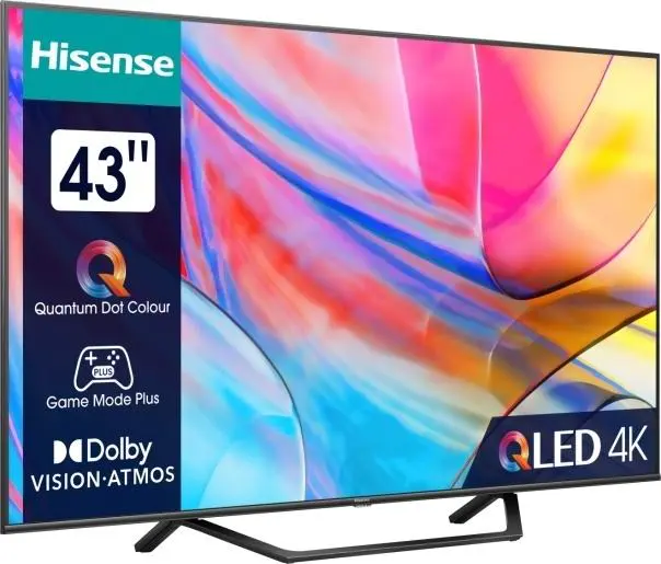Televizor Hisense 43A7KQ, negru