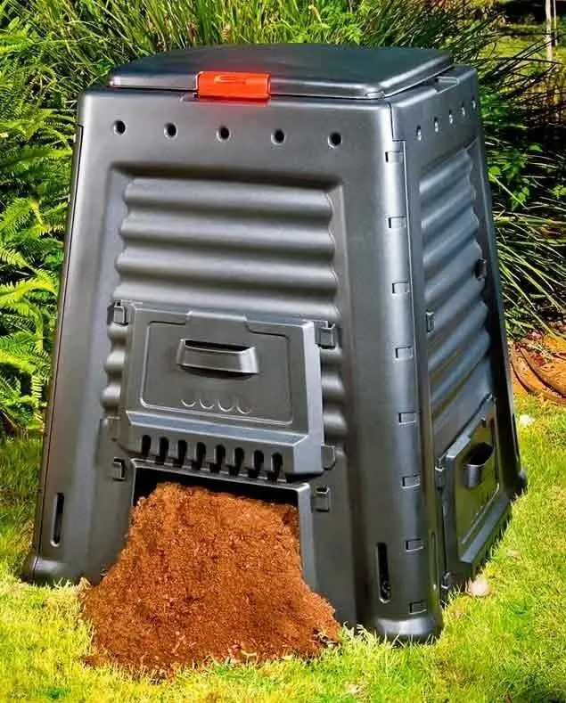 Compostor Keter Mega Composter 650L Without Base, negru