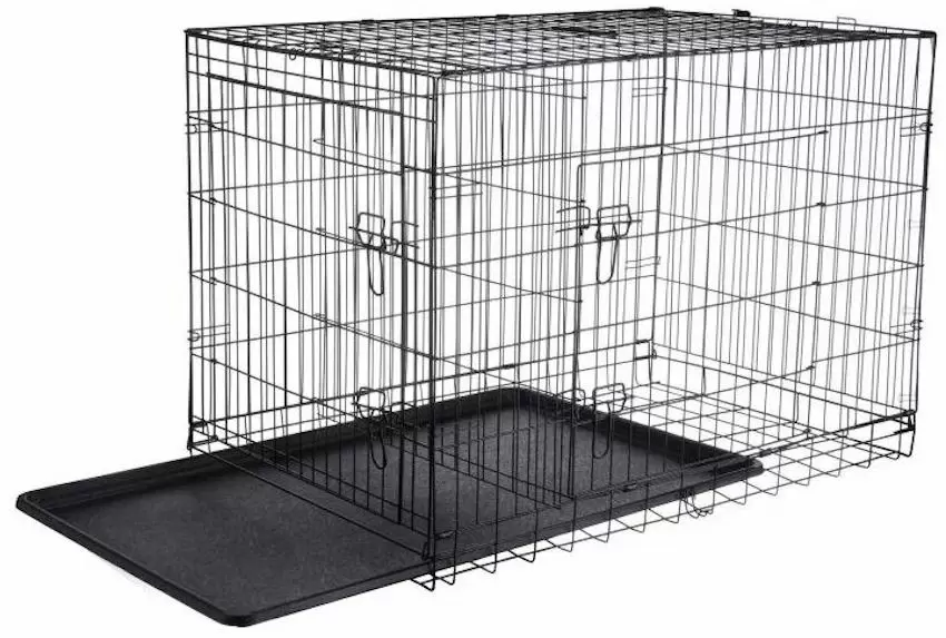 Manej-cușcă pentru animale FunFit Home&Office 3897 M/L, negru