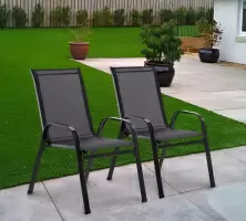 Комплект стульев GardenLine NEO3685, черный