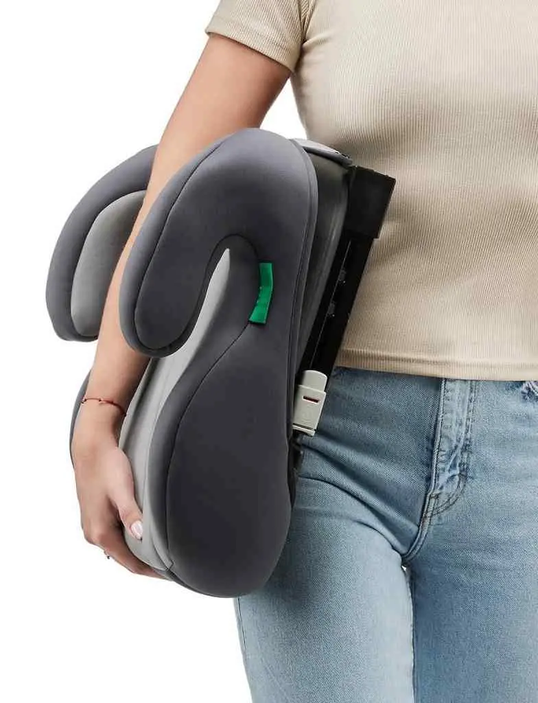 Детское автокресло-бустер KinderKraft I-Boost i-Size, розовый