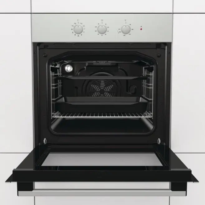 Электрический духовой шкаф Gorenje BO 727 E10X, серебристый/черный на tehnoparc.md Электрический духовой шкаф Gorenje BO 727 E10X, серебристый/черный