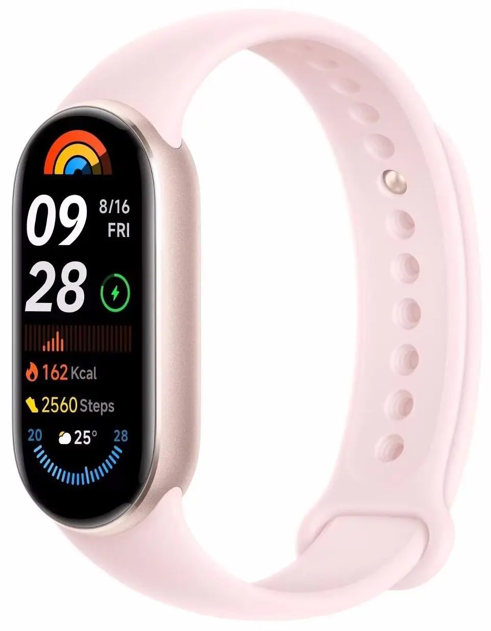 Brățară pentru fitness Xiaomi Smart Band 9, roz