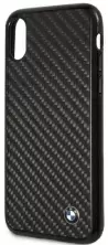 Husă de protecție CG Mobile Signature Hard Carbon Fiber for iPhone X, negru