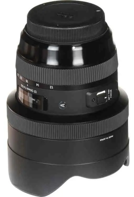 Объектив Sigma AF 12-24mm f/4.0 DG HSM Art F/Nik, черный на tehnoparc.md Объектив Sigma AF 12-24mm f/4.0 DG HSM Art F/Nik, черный