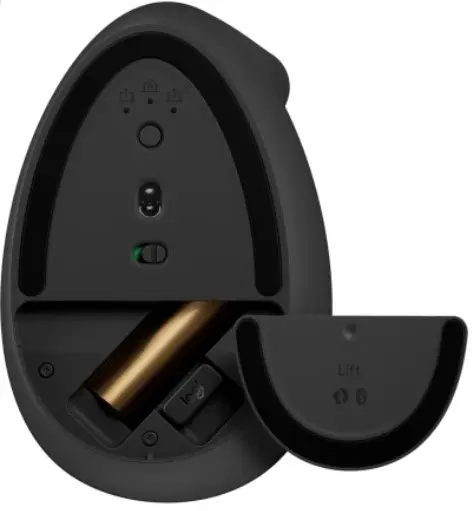 Mouse Logitech Lift Vertical, grafit
