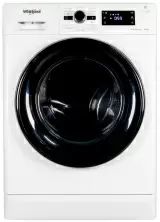Maşină de spălat/uscat rufe Whirpool FWDG86148B, alb