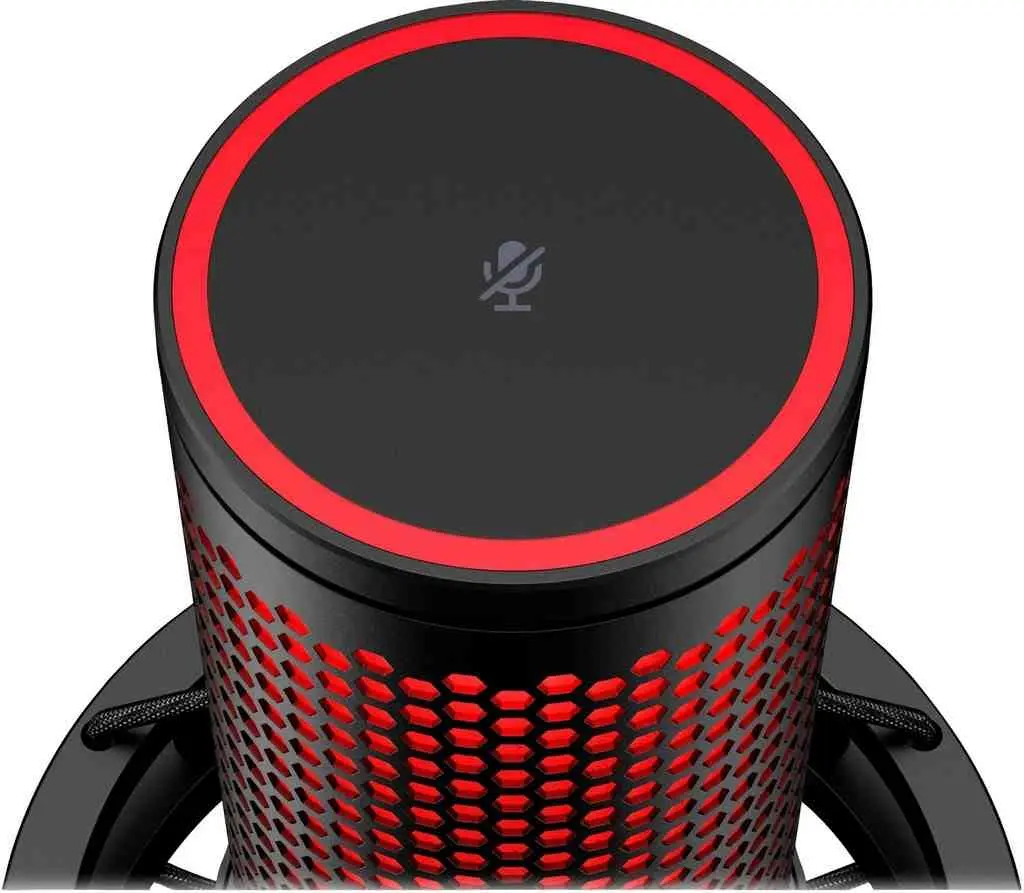 Microfon HyperX 872V1AA, negru/roșu