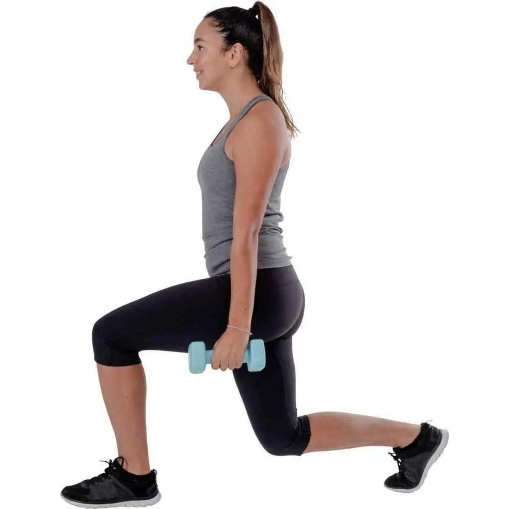 Halteră Pure Neopren Dumbbell Set 2x3kg, albastru deschis pe tehnoparc.md Halteră Pure Neopren Dumbbell Set 2x3kg, albastru deschis