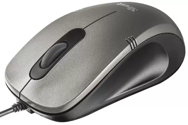 Mouse Trust Ivero Compact, negru/gri