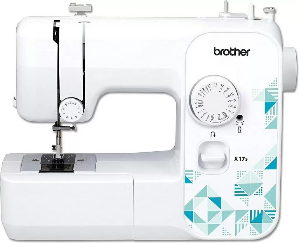 Швейная машинка Brother X17S, белый/голубой