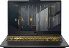 Laptop Asus TUF Gaming F17 FX706HCB (17.3"/FHD/Core i5-11400H/16GB/512GB/GeForce RTX 3050 4GB), gri