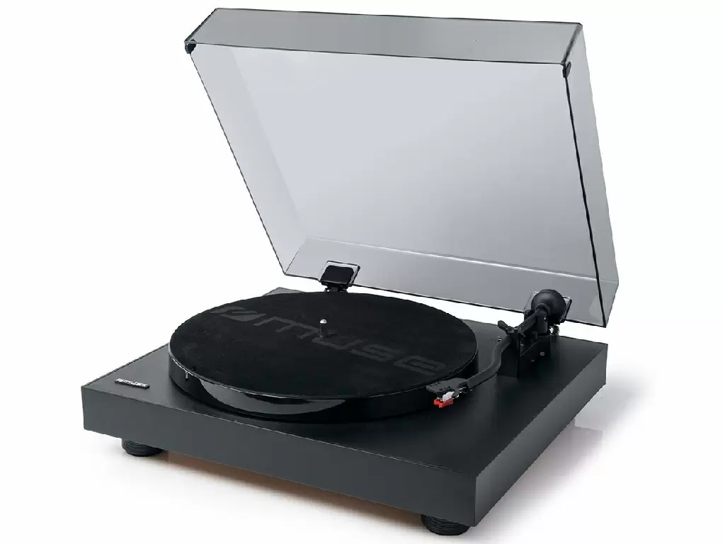 Vinyl Audio System Muse MT-105 B, negru