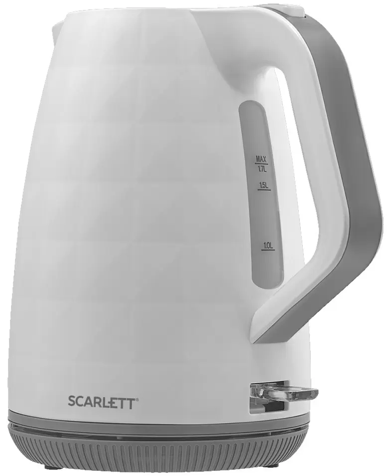 Fierbător de apă Scarlett SC-EK18P49, alb