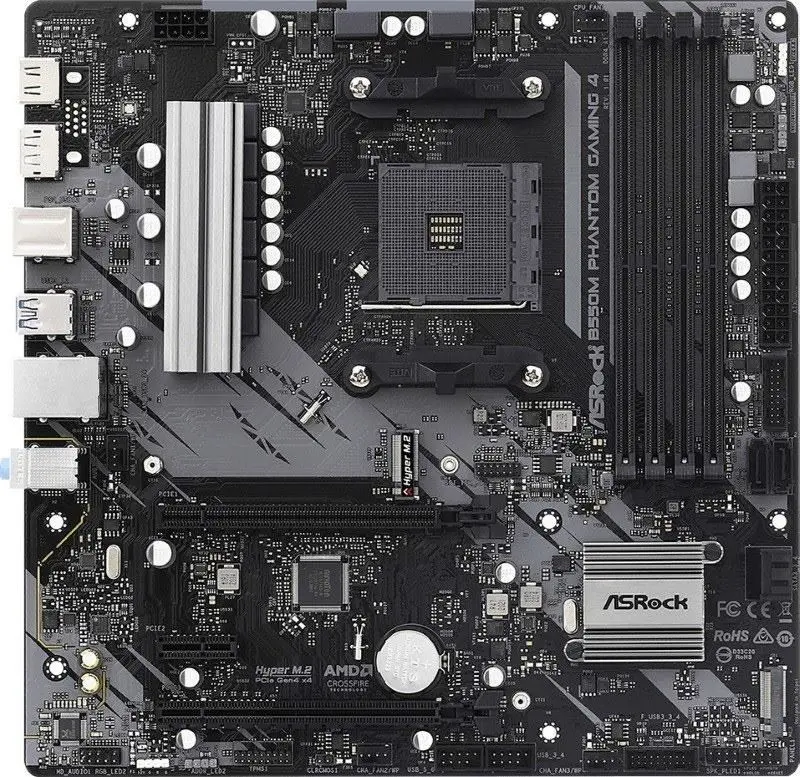 Материнская плата ASrock B550M Phantom Gaming 4