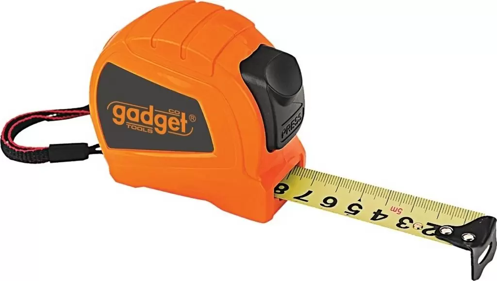 Ruletă Gadget 5mx19mm, portocaliu