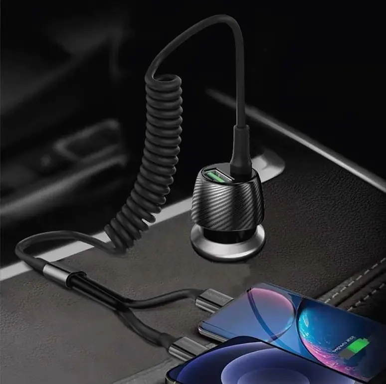 Încărcător auto Promate AISPOWERDRIVE33PDCI, negru pe tehnoparc.md Încărcător auto Promate AISPOWERDRIVE33PDCI, negru