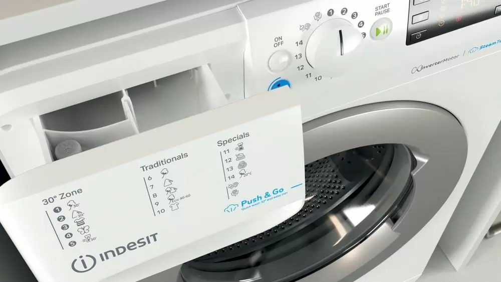 Maşină de spălat rufe Indesit BWSE 71295X WSV, alb